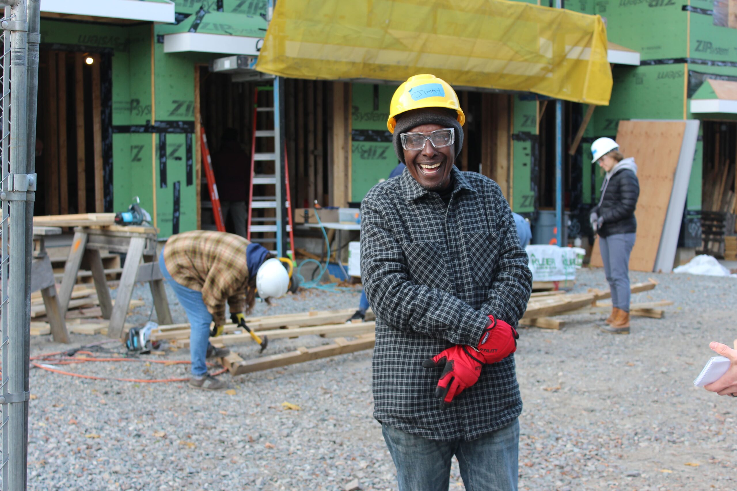 Sweat equity with a smile Greater Boston Habitat for Humanity